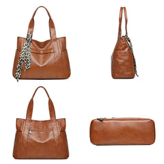 Soft Leather Shoulder Crossbody Bags for Women Large Capacity