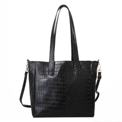 Women's Retro Shoulder Bag Big Capacity Solid Bag Portable