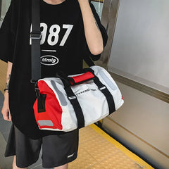 Large Capacity Sports Fitness Bag Waterproof Tote Handbag Travel Duffle Bags