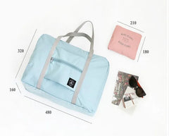 Large Capacity Foldable Nylon Travel Bag Organizers Unisex Luggage