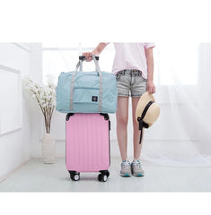 Foldable Nylon Travel Bag Organizers Large Capacity Storage Bags Unisex Luggage