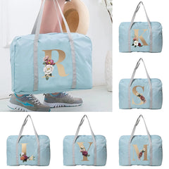 Foldable Nylon Travel Bag Organizers Large Capacity Storage Bags Unisex Luggage