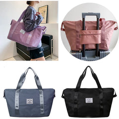 Large Capacity Folding Oxford Bag Waterproof Tote Carry on Luggage Handbag Duffe
