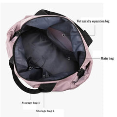 Weekend Waterproof Travel Bag Duffle Handbag