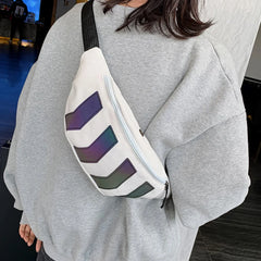 Canvas Waist Bag Men Women