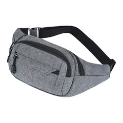 Large Capacity Waist Bag Canvas Fanny Pack for Men and Women