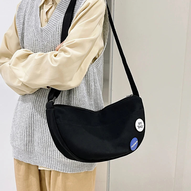 Large Capacity Messenger Bag Women Handbags Solid Tote Bags Female Sac
