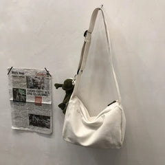 Large Capacity Canvas Shoulder Bag Female Handbag Satchel