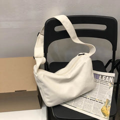 Large Capacity Canvas Shoulder Bag Female Handbag Satchel