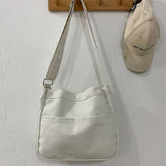 Large Capacity Canvas Shoulder Bag Female Handbag Crossbody Bag Women School Bag