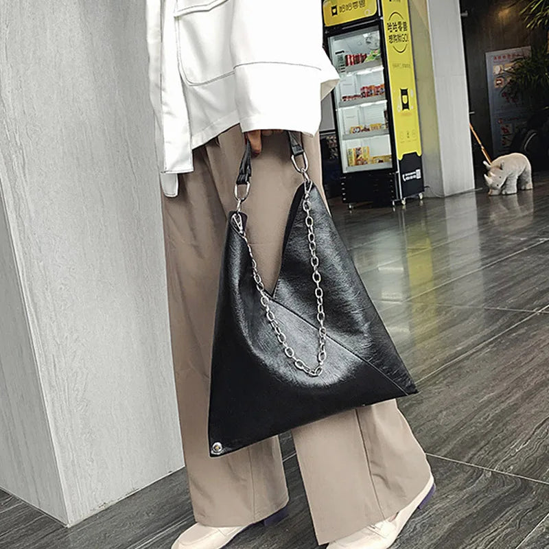 Stylish Large Leather Tote Bag for Women