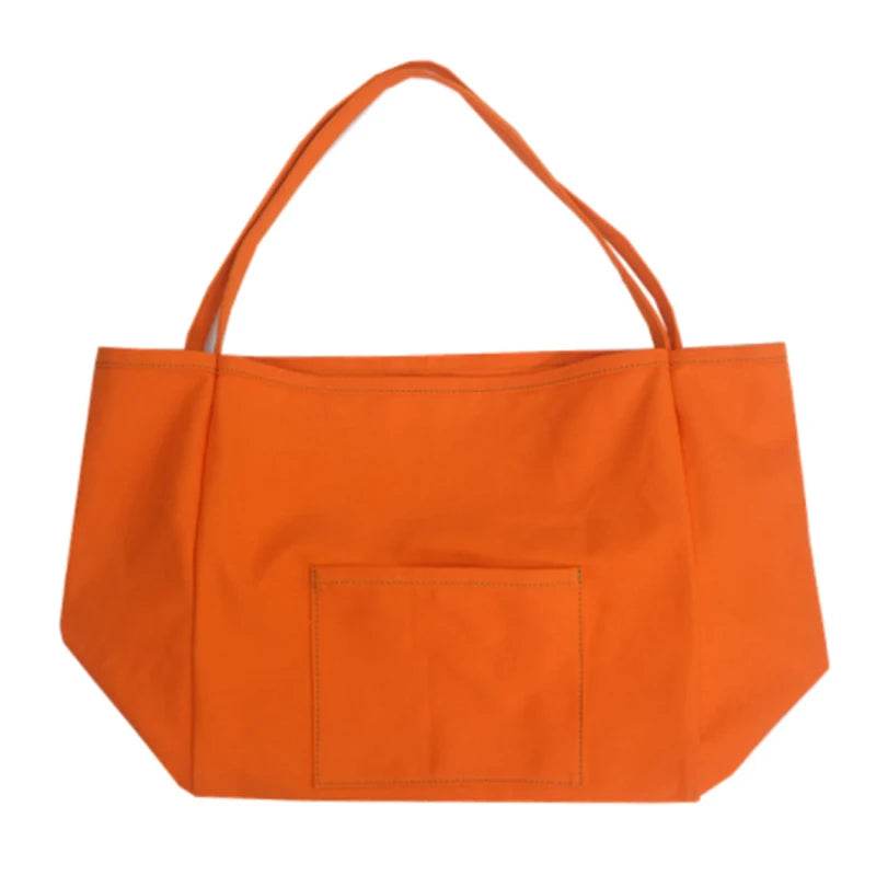 Canvas Shoulder Bag Large Capacity Tote Handbag
