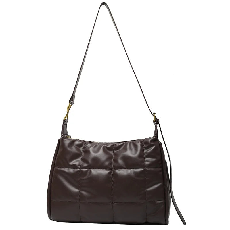 Large Capacity Tote Bag PU Leather Crossbody Bag