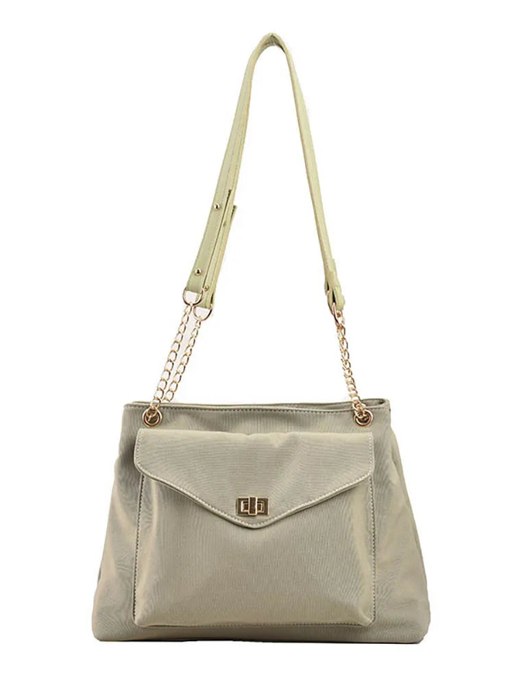 Large Capacity Chain Tote Bag for Women Shoulder Crossbody Handbag