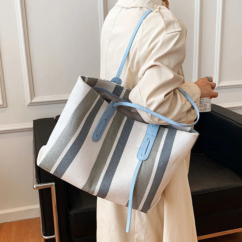 Large Capacity Tote Bags for Women Shoulder Bags Casual Big Shopping Ladies Hand