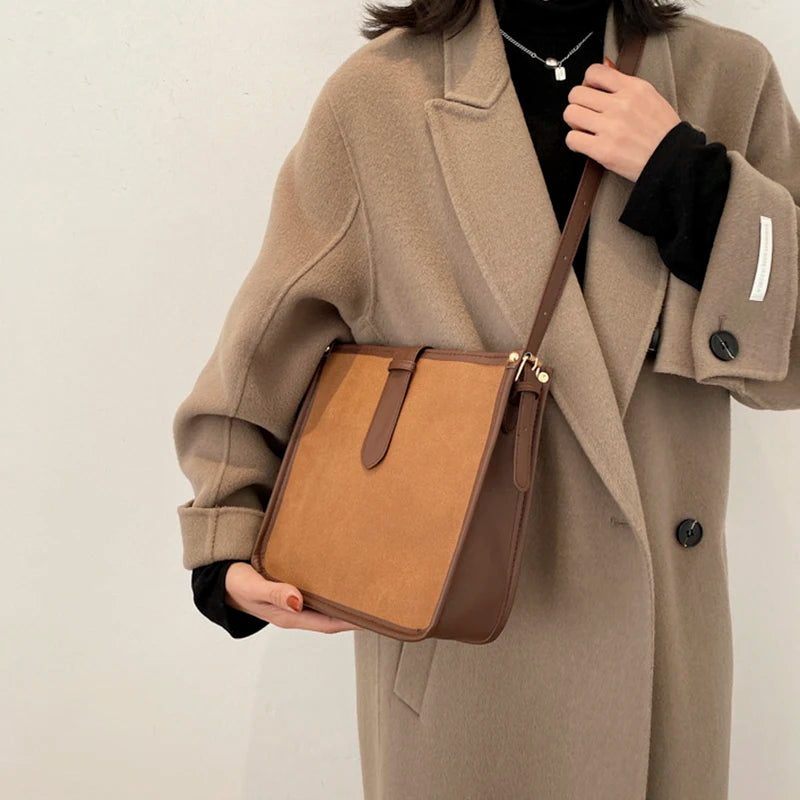 Large Capacity Tote Shoulder Bag for Women Pu Leather Handbag