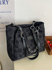 Large Capacity Tote Shoulder Bags for Women Printing Handbag