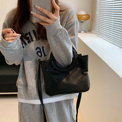 Large Capacity Totes Shoulder Bags for Women Summer Vintage Ladies Handbags