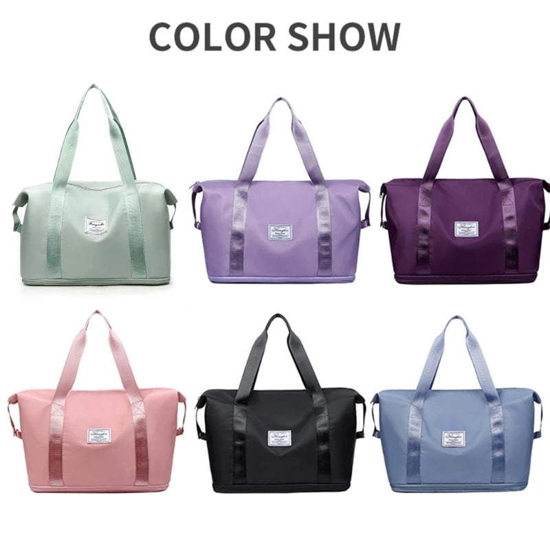 Large Capacity Lightweight Waterproof Travel Bag Oxford Cloth