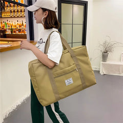 Waterproof Nylon Fitness Clothing Shoulder Bag for Women