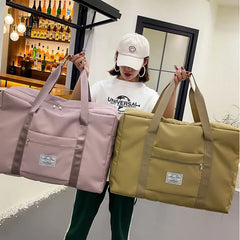 Waterproof Nylon Fitness Clothing Shoulder Bag for Women