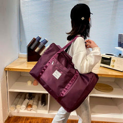 Waterproof Fitness Clothing Shoulder Bag For Women Yoga Training Sport Bags