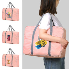 Large Capacity Waterproof Travel Bag Unisex Folding Nylon Handbags