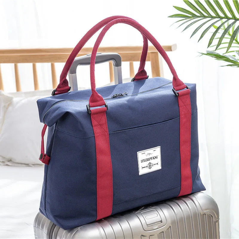 Large Capacity Travel Bag Women Handbag Fitness Gym Bag Sports Pack Waterproof C