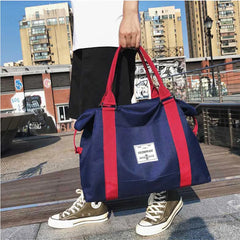 Large Capacity Travel Bag Women Handbag Fitness Gym Bag Sports Pack Waterproof C