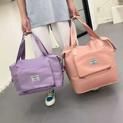 Large Capacity Shoulder Bag for Travel and Outdoor Activities