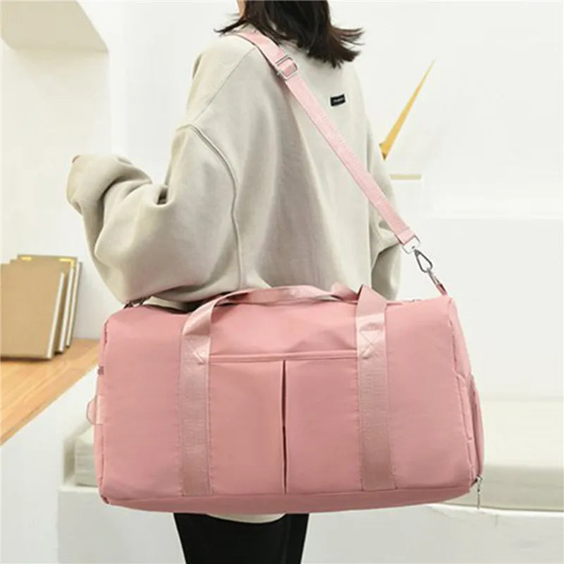 Waterproof Large Capacity Travel Bag for Girls - Weekend Trip Duffle Bag