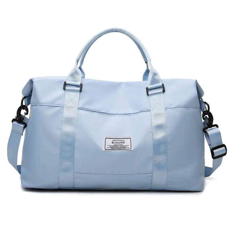 Large Capacity Folding Travel Bag Waterproof Duffel Gym Bag Handbag E358