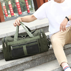Large Capacity Travel Bag Multifunction Unisex Luggage Duffle Handbag
