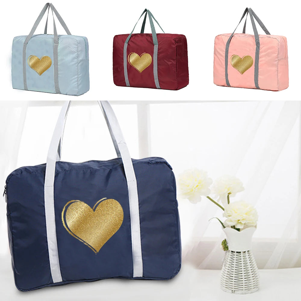 Large Capacity Travel Bag Organize Unisex Storage Bags Foldable Luggage