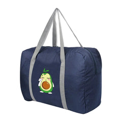 Large Capacity Travel Bags Men Women Luggage Bag Avocado Make Up Print