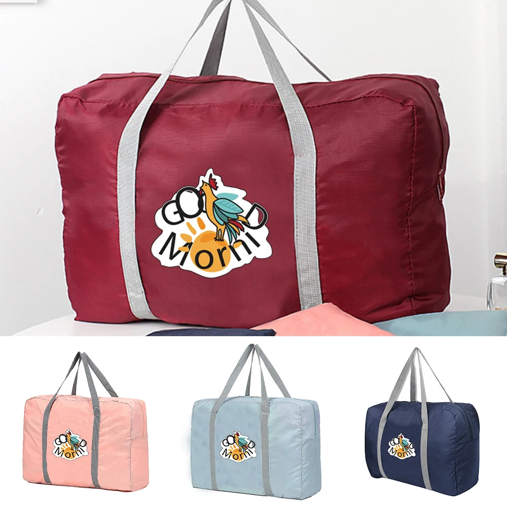 Large Capacity Travel Bag Morning Print