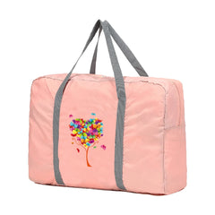 Large Travel Bag Clothing Organizer Handbag Tree of Butterflies