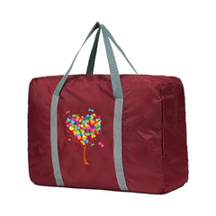 Large Travel Bag Clothing Organizer Handbag Tree of Butterflies