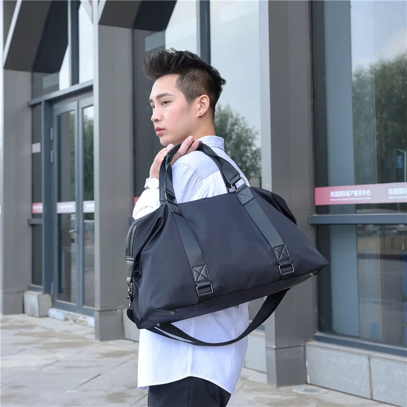 Large-Capacity Travel Bag Waterproof Crossbody Duffle