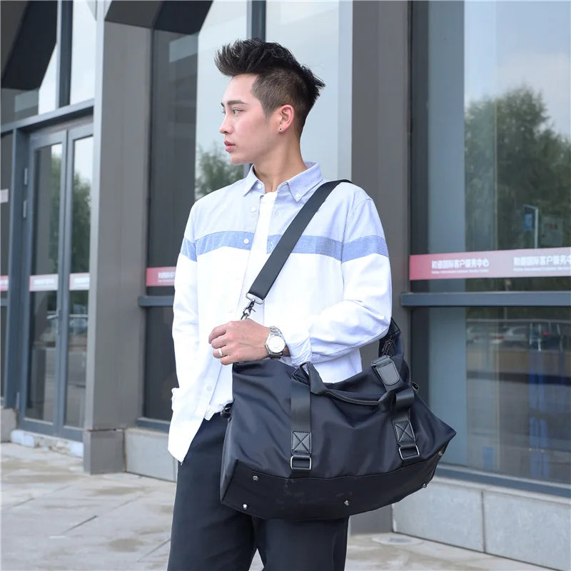 Large-Capacity Travel Bag Waterproof Crossbody Duffle