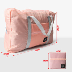Large Capacity Travel Bags Portable Bag Nylon Foldable Tote Luggage Women Men