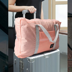 Large Capacity Travel Bags Portable Bag Nylon Foldable Tote Luggage Women Men