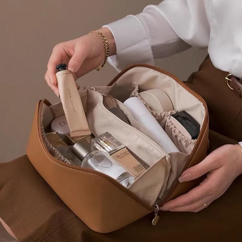 Large Capacity Travel Cosmetic Bag Multifunction Organizer
