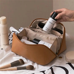 Large Capacity Travel Makeup Bag Portable Cosmetic Pouch for Women