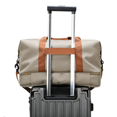 Large Capacity Travel Tote Weekend Bag Sports Duffle Wet Dry Waterproof Bag