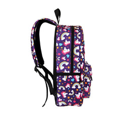 Large Capacity Unicorn Printed School bags for Teenagers Girls