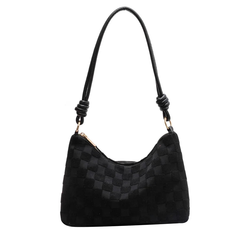 Large Capacity Vintage Shoulder Bag for Winter