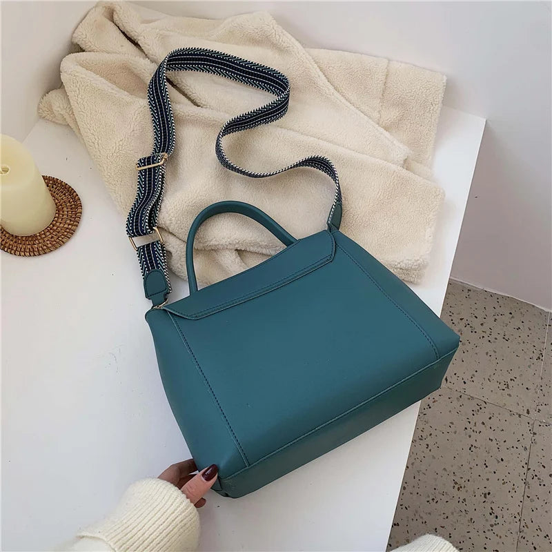 Vintage Messenger Bags Women Pu Leather Shoulder Bags Office Ladies Handbags