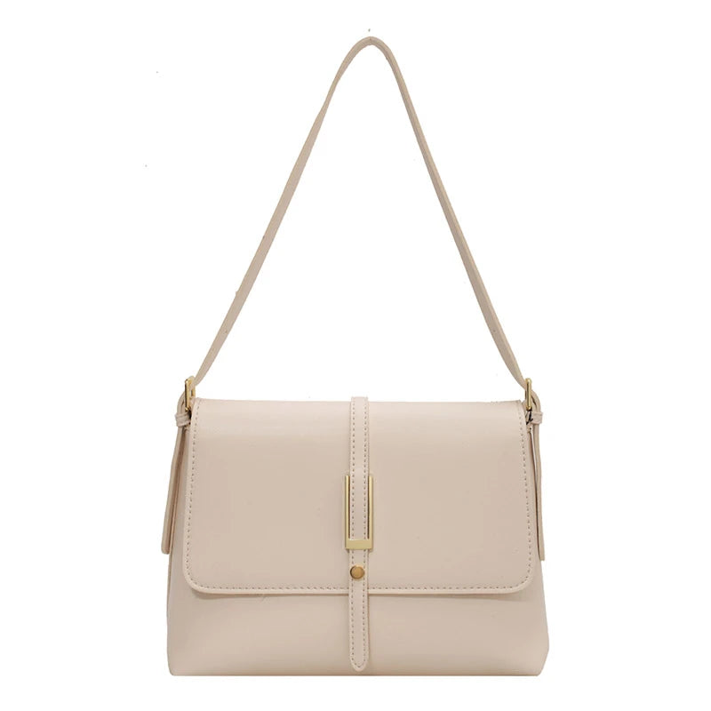 Large Capacity Vintage Shoulder Bag Women PU Leather Ladies Crossbody