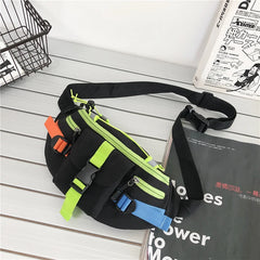 Large Capacity Waist Bag Unisex Fanny Pack Hip Hop Banana B